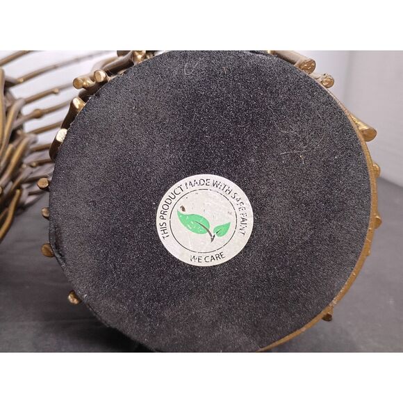 Benzara PAIR 14" Brass Metal Twig HRT-82745 Candle Holders - Picture 6 of 6